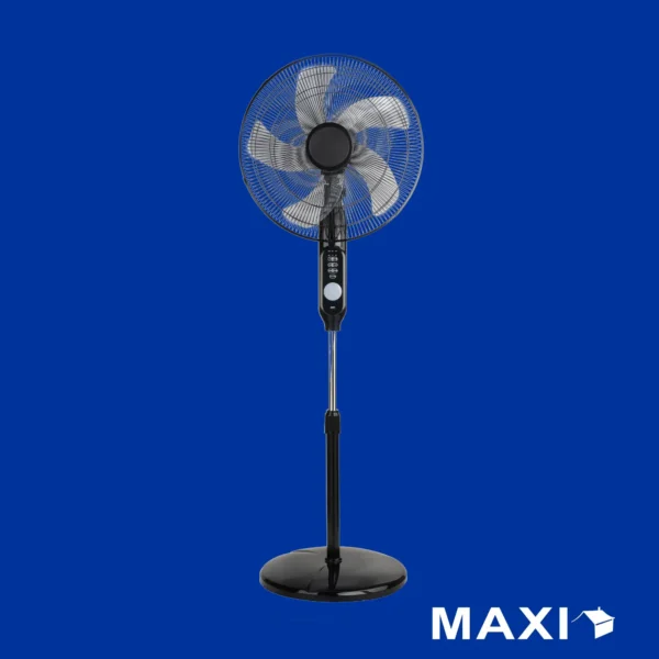 Maxi Standing Rechargeable Fan 16 inch Black - 40AC-KYS